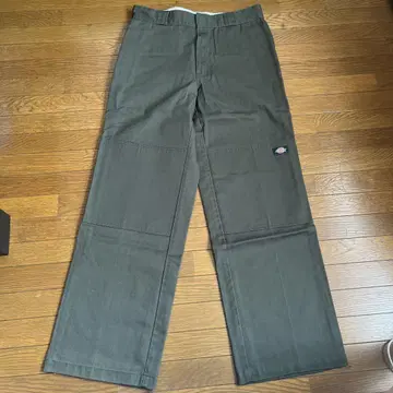 Dickies 더블니 카키 32inch 루즈핏