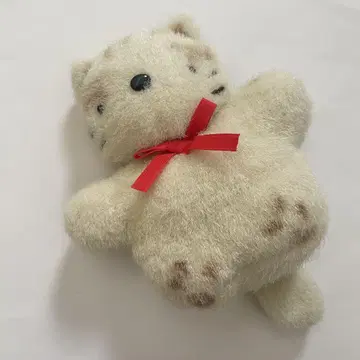 고양이 고양이 봉제 인형 줄무늬