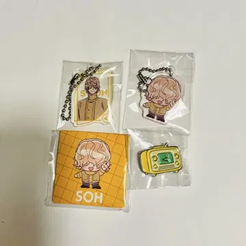 60. GRe4N BOYZ 아크릴 키링, 메모지, 핀 배지