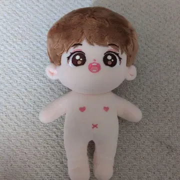 무속성 봉제 인형 옷 갈아입기 의류 있음 약 22cm