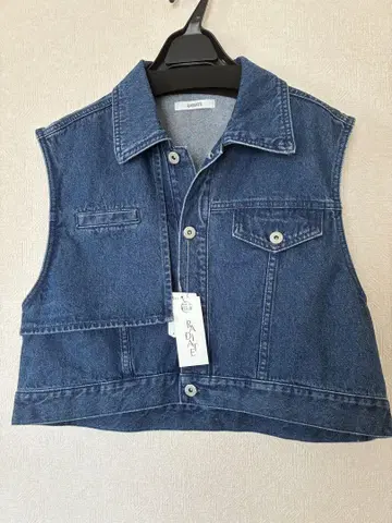 새상품 야마다야 라디에이트 데님 베스트