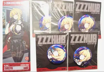 젠레스 존 제로 젠 제로 캔뱃지 티켓풍 카드 이블린 6종 세트