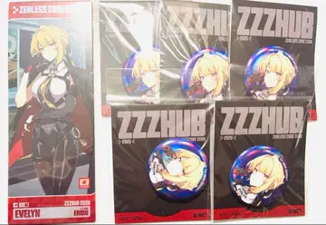 젠레스 존 제로 젠 제로 캔뱃지 티켓풍 카드 이블린 6종 세트