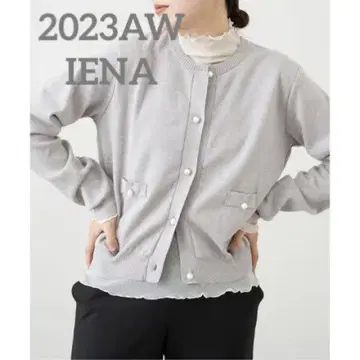 IENA 이에나 펄 버튼 가디건