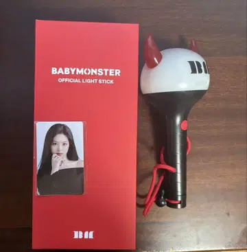BABYMONSTER 공식 응원봉 fc 조기 가입 트레이딩 카드 아현
