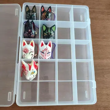 다이쿄야 여우 가면 토끼 가면 고양이 가면? 스트랩 7개 세트