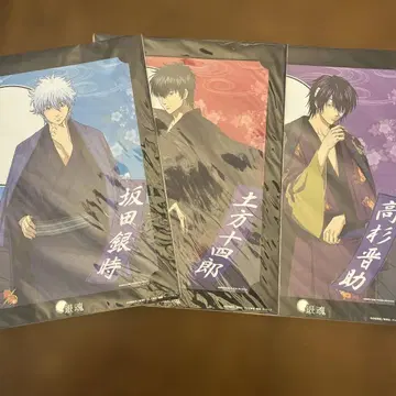 [ 미개봉 ] 은혼 금채화 3점 클리어 파일 세트