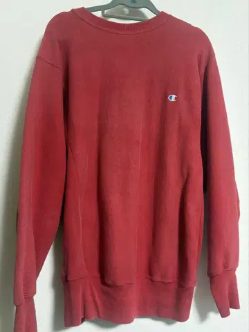 90s usa Champion reverse weave 빨간색 맨투맨
