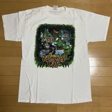rainforest cafe 레인포레스트 카페 애니멀 T셔츠 구제 의류