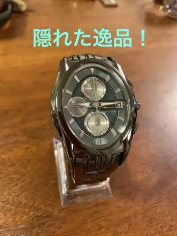 최종 [새상품급] 와이어드 다크 그레이 크로노그래프 손목시계 좋은 시계