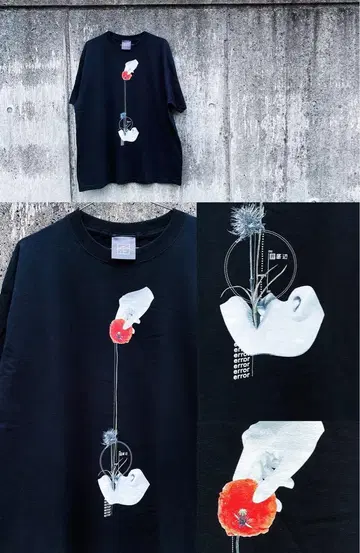 히즈미 hizumi 최바닥면 TEE. 빅 사이즈 프리