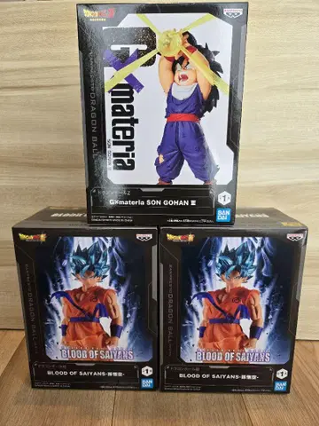 [ 3개 세트 ] 드래곤볼 피규어 손오공 GOHAN 반다이