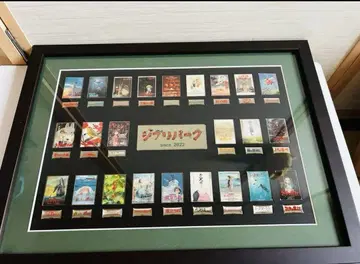 지브리 파크 한정판 작품 포스터 시리즈 핀 배지 세트