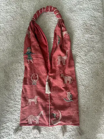 자수 빈티지 모로코 백 자수 입 몽족