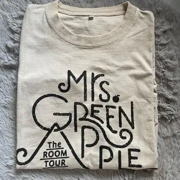 미세스 Mrs. GREEN APPLE 룸 투어 T셔츠 (L)