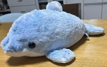 푹신푹신 돌고래 봉제 인형 60cm 블루