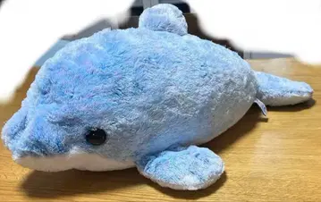 푹신푹신 돌고래 봉제 인형 60cm 블루