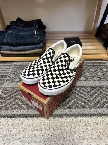 vans 반스 체커 슬립온 26.5cm