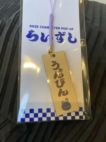 Riize 팝업 라이즈시 원빈 목찰 키링 새상품