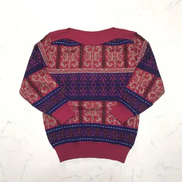 domestic vintage 80's knit 레트로 팝 구제 의류