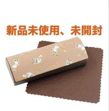 mofusand 안경 케이스 자수 보아 여우 안경 케이스 모프 샌드