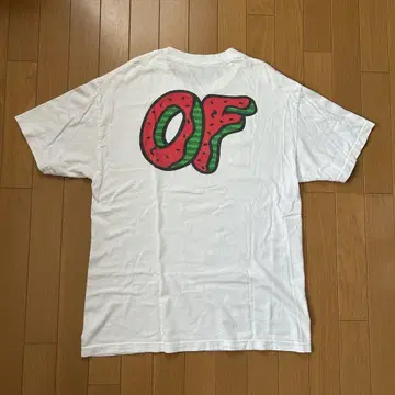 odd future 수박 모양 로고 T셔츠 L 사이즈