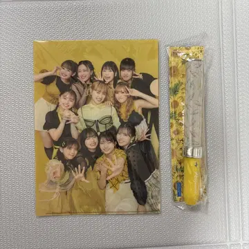 안쥬르므 사사키 리카코 응원봉, 파일 3장 세트
