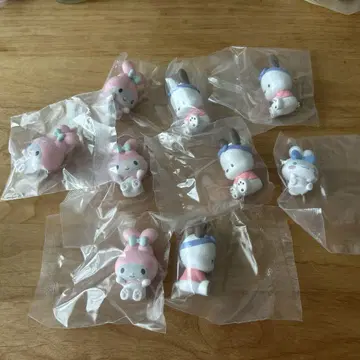 산리오 변신 토끼 피규어 마이멜로디 포차코 낱개 판매