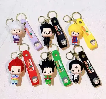 HUNTER x HUNTER 피규어 키링 6개 세트