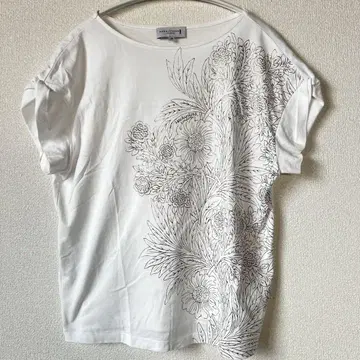 MACKINTOSH LONDON 티셔츠 플라워 티셔츠 화이트 M