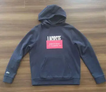 LACOSTE 후드티 사이즈 M