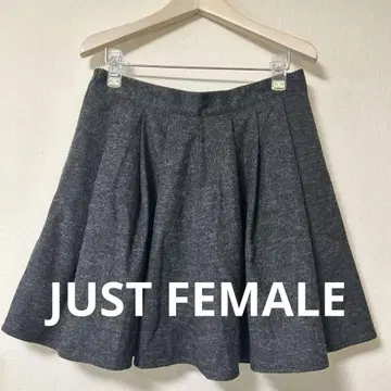 JUST FEMALE 울 미니 스커트