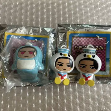 사와모토 나츠키 갈매기 키링 돌고래 키링