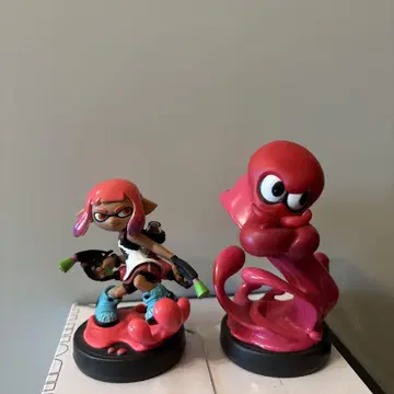 스프라툰 amiibo 피규어 세트