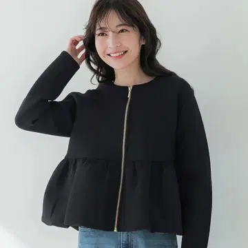 [ 미사용 새상품 ] coca 바운스 맨투맨 벌룬헴 아우터