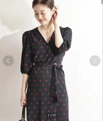 이에나 루즈 ROUJE Cherry ROSALIE 원피스 38