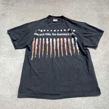 [ 초레어 ] USA제 Nine inch Nails vintage 밴드T