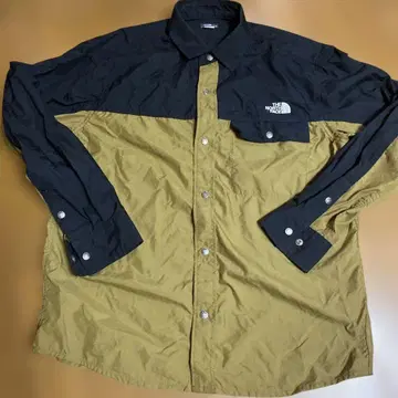 THE NORTH FACE 눕시 셔츠 블랙/올리브 M