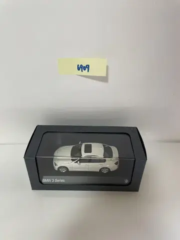 BMW 정품 1/43 3 시리즈 세단 알핀 화이트 미니카