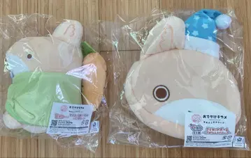 외출 아기상어 우사메짱 꿈에서 상어 안 돼 후쿠야 캐릭터 복권 2세트