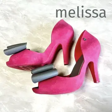 melissa 러버힐 리본 스웨이드 느낌