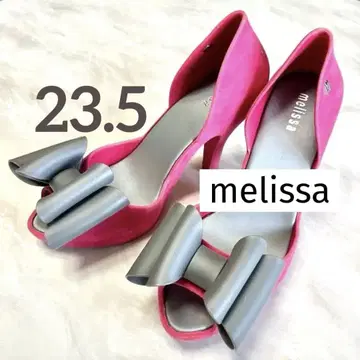 melissa 러버힐 리본 스웨이드 느낌