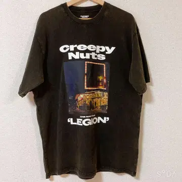 XL Creepy Nuts legion 티셔츠 라이브 굿즈