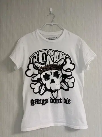 glo gang T셔츠 스컬 정품
