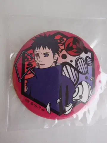 NARUTO 나루토 키리 에 시리즈 화지 캔뱃지 오비토