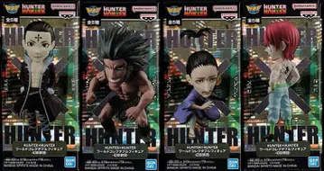 HUNTER x HUNTER 월드 컬렉터블 피규어 환영여단 4종 세트