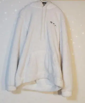 RVCA 플리스 후드티 화이트