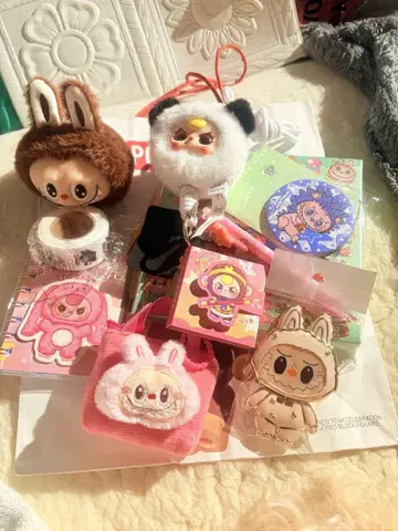 러브브 마스코트와 굿즈 세트