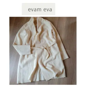 evam eva 캐시미어 로브 가디건