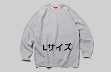 NEVVER GR7 크루넥 스웨트셔츠 그레이 L 사이즈
